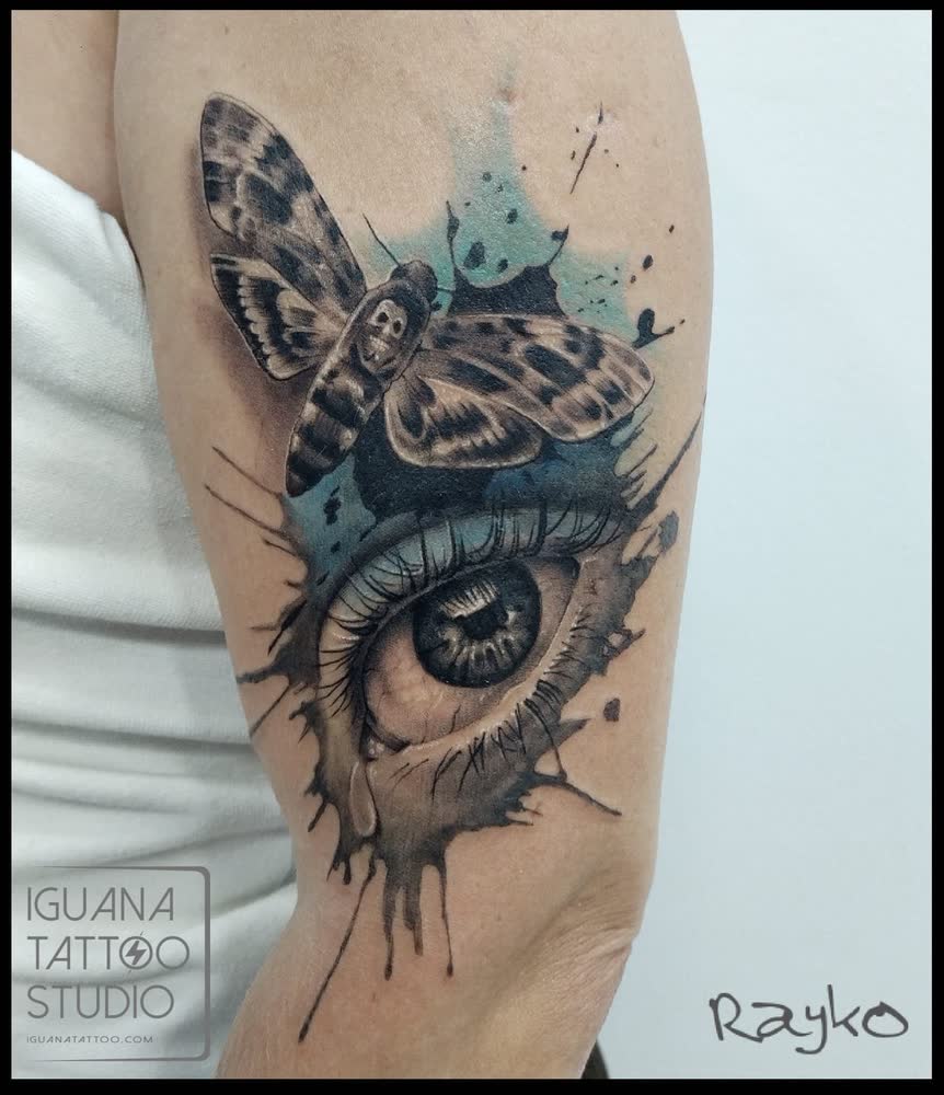 Tatuaje detallado de Rayko